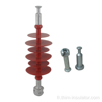 Isulseur de clôture électrique de suspension polymère 66KV